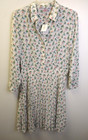 Cath Kidston Bathing Frogs Lined Pleated Shirt Dress Uk 14 Us 10 Cottagecore