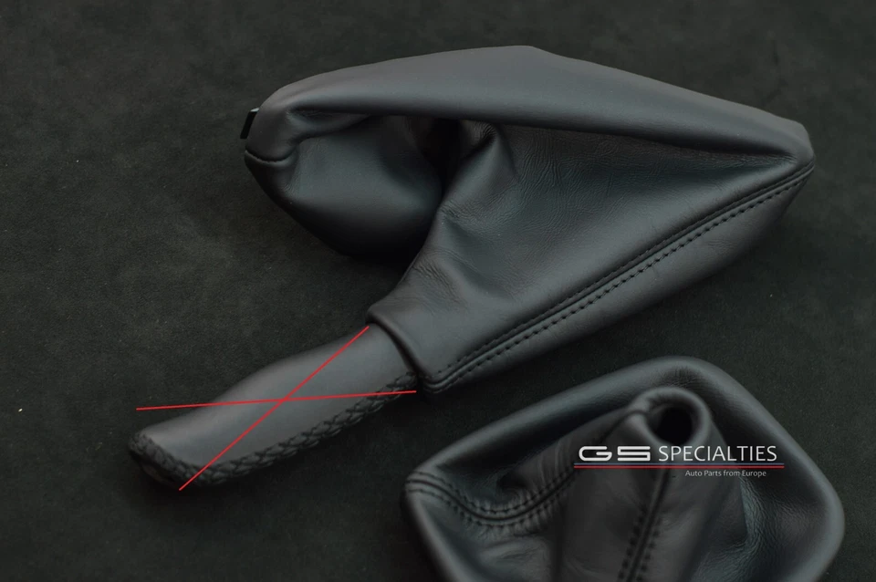 BMW Z3M boots leather SHIFT boot EBRAKE boot INDIVIDUAL BLACK NAPPA Z3 M gaiters - Image 2 of 4