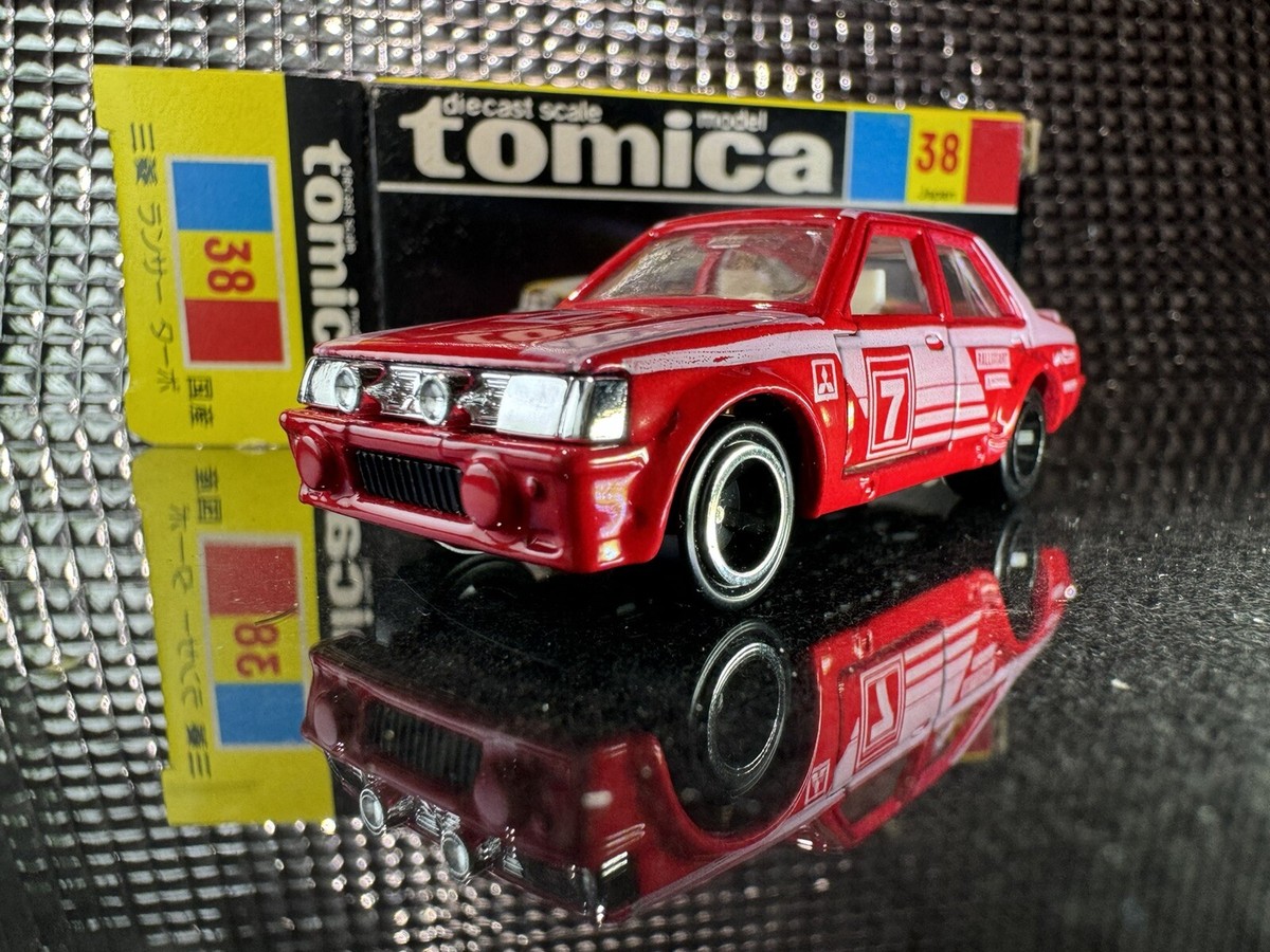 tomica made in japan/MITSUBISHI LANCER TURBO/tomy | eBay