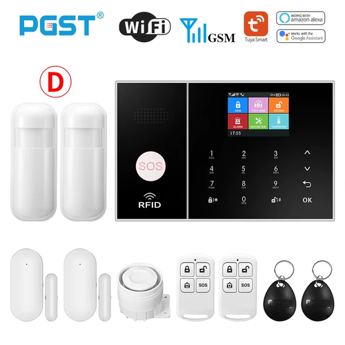 Smart Life Alarm System for Home WIFI GSM Security Alarm Host with Door and Moti - Picture 15 of 20