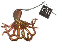Gallerie 4 1/2" Irridescent Octopus Ornament