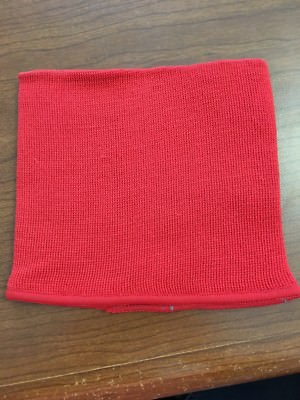 Occunomix RK800 Flame Retardant Polyester Knitted Tube Hard Hat Liner Red