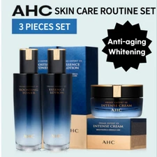 [AHC]  ALL-IN-ONE-KOREAN SKINCARE ROUTINE KIT SET TONER LOTION CREAM RELIABLE