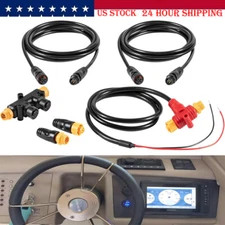 NMEA 2000 2K Network Starter Kit Cable Tee Terminator for Lowrance Simrad Garmin