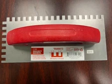 Project Source Square Notch Trowel 3/8" X 1/4" Model #0588073