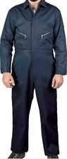 Walls Work Men's Big-Long Sleeve Twill Coverall Color Navy Blue Size 56 regular