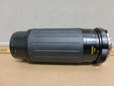 Vivitar 100-300mm f/5.8-6.7 MC Macro Focusing Zoom MF Lens  PK-A/R  Used dirty