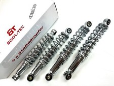 4x Simson KR51 Tieferlegung Sto&szlig;d&auml;mpfer 260 / 280 chrom f&uuml;r Schwalbe BOOL-Tec