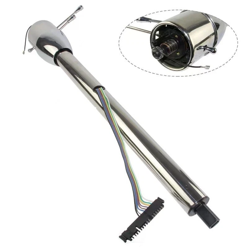 For 1964-66 Chevelle El Camino 30'' Tilt Steering Column Floor Shift W/Adapter Foto 3 de 4