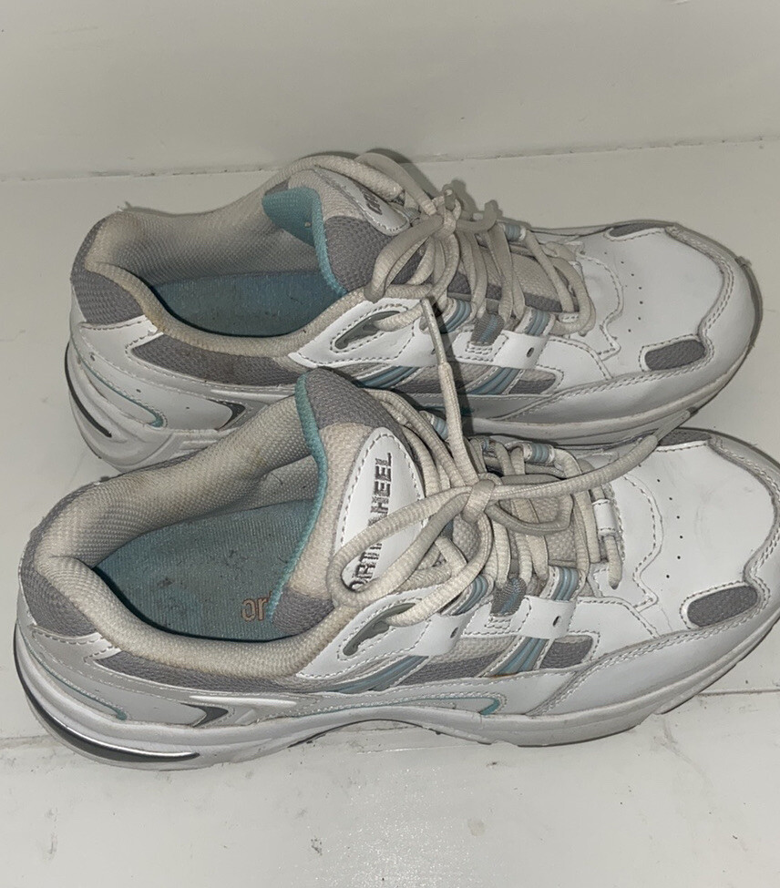 Orthaheel Walker Leather Sneaker Shoe Women's Arch Support