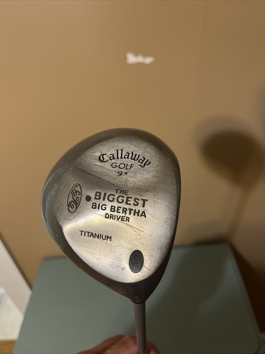 Callaway Big Bertha ドライバー　9° Callaway The Biggest Big Bertha Titanium 9* Driver Regular