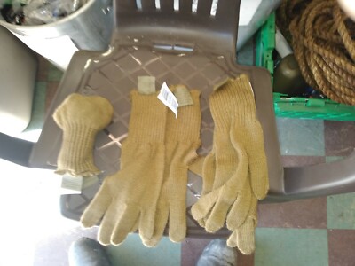 US Army USMC Coyote Brown CW Lightweight Glove Insert LARGE