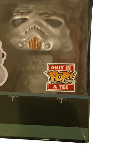 FUNKO POP! & TEE: Star Wars- Holiday Stormtrooper New XXL, Vinyl - Picture 3 of 4