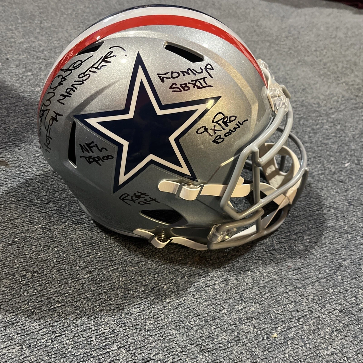 Randy white store helmet