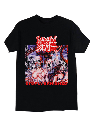 napalm death utopia banished shirt