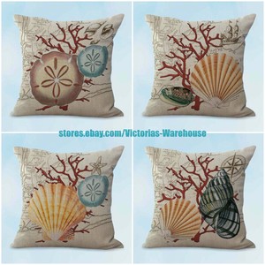 seashell pillow covers