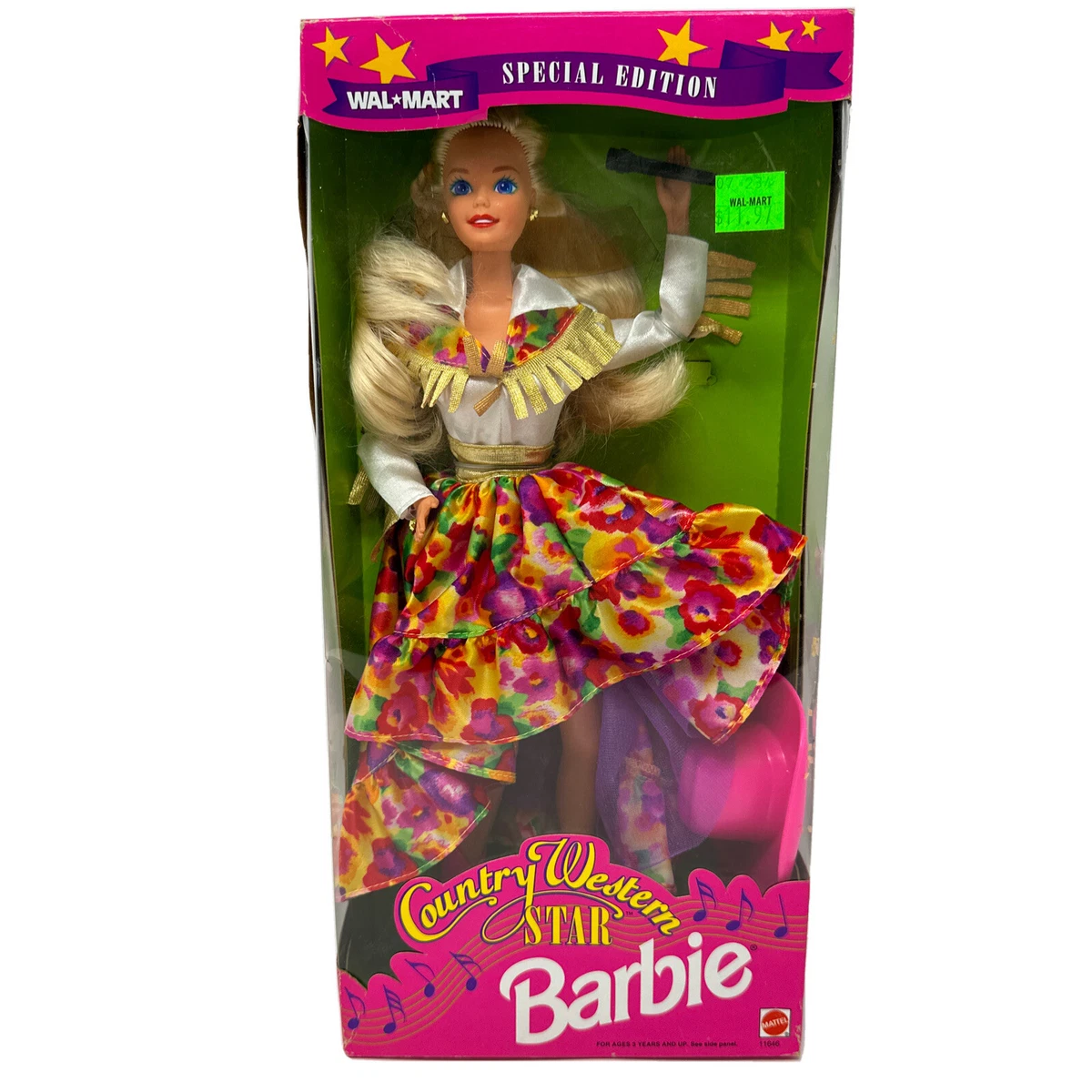 Barbie Country Star Western Horse 1994 12271 NRFB scellée dans sa boîte