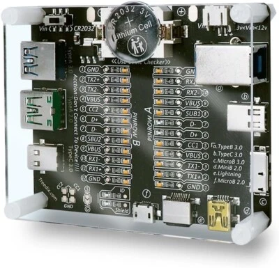 BRANDED Treedix Usb-Kabeltester, Usb-C-Kabeltester, Usb-Datenkabeltester Prüfplatine Für