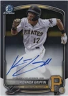2025 Bowman - Chrome Prospect Autographs Konnor Griffin #CPA-KG (AU, RC)