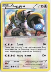 Regigigas 86/119 Holo Rare XY Phantom Forces