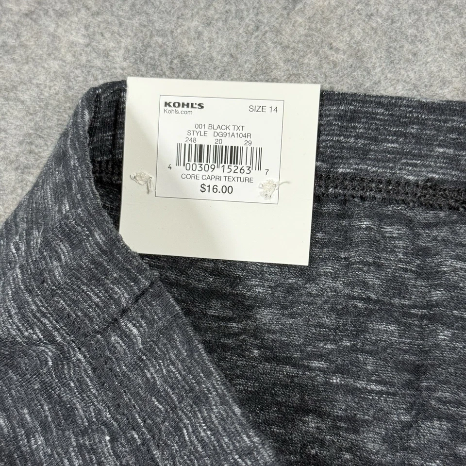 Pantalones Legging SO Favorite Capri Juvenil/Niña Talla L (14) (Real 25x17) Gris Oscuro Foto 4 de 4