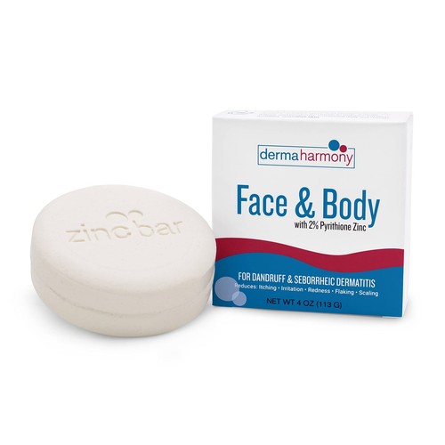 2% Pyrithione Zinc Face & Body Cleansing Bar (4 oz)