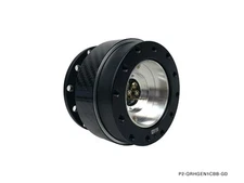 P2M for Gen 1 Steering Wheel Quick Release Kit - Carbon Ring Black Base