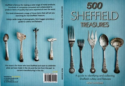 500 Sheffield Treasures guide to collecting Sheffield Antique Cutlery Flatware - Image 1 of 4