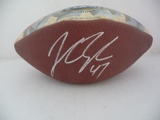 JOHN LYNCH TAMPA BAY BUCCANEERS AUTOGRAPHED SUPER BOWL 32 FOOTBALL