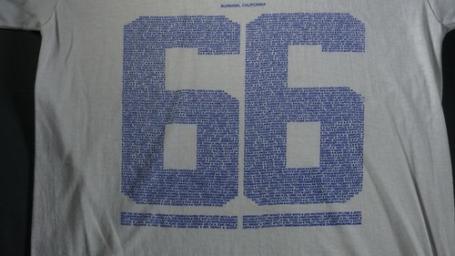 Vintage Burbank High School Shirt Herren Medium Class Of 1966 80s Reunion Tee - Bild 2 von 9
