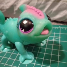 Little Live Pets Sunny The Bright Light Chameleon Interactive Color Change WORKS