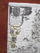 HERSBRUCK u.nürnbergische PflegAembter Kupferstichkarte, Lotter 1750