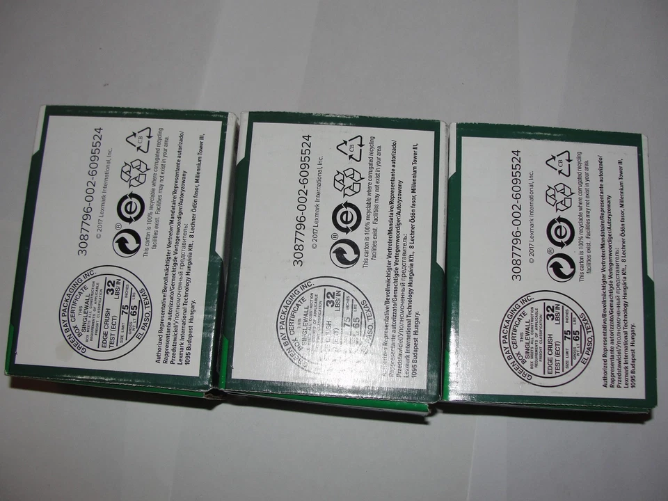 Lexmark 80C1HC0, 80C1HK0, 80C1HM0 High Yield Toner Cartridge Set - Image 3 of 4