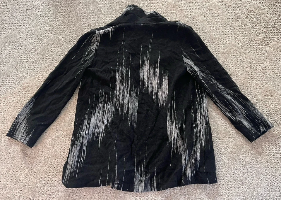 Cárdigan tejido a mano Candiss Cole años 80 de colección talla S Foto 3 de 3