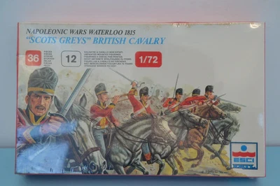 Esci 1/72 Napoleonic Wars Scots Greys British Cavalry sealed box - Image 1 of 2