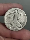 New Listing1917- S Obverse Mint Walking Liberty Half Dollar #3
