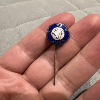 1950s HJK Helsinki Football Pin Badge Memorabilia Finland Uefa Fifa