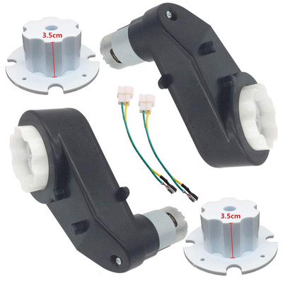 2Pcs 24V 40000RPM High Speed RS555 Drive Motor Gearbox with Drive Card Component