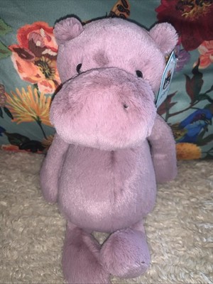 Jellycat Medium Bashful Hippo   Neu mit Etikett 