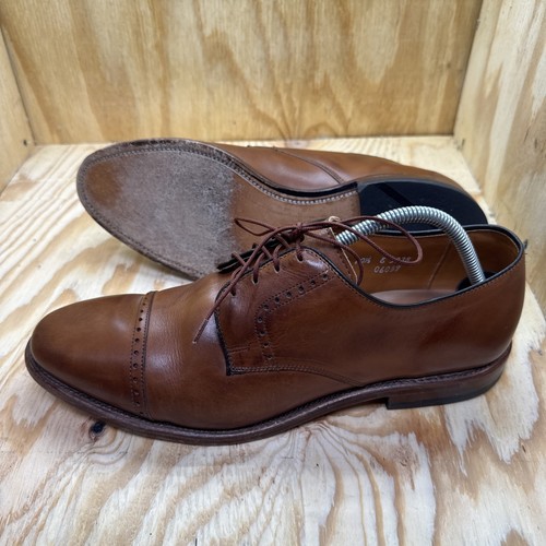 Allen Edmonds Men's Fifth Avenue Cap Toe Oxford Dress Shoe - Walnut, 8.5 D US, Made In USA - View #6