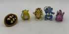 Pokemon 1999 Burger King Keychain Figure Toy - Vintage Nintendo USED - LOT OF 5