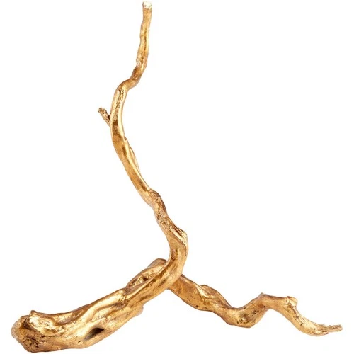Cyan Design 09132 Drifting Gold 14 X 10 inch Sculpture, Small - Picture 1 of 11