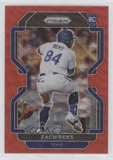 2022 Panini Prizm Tier II Red Wave Prizm 4/99 Zach Reks #116 n0c