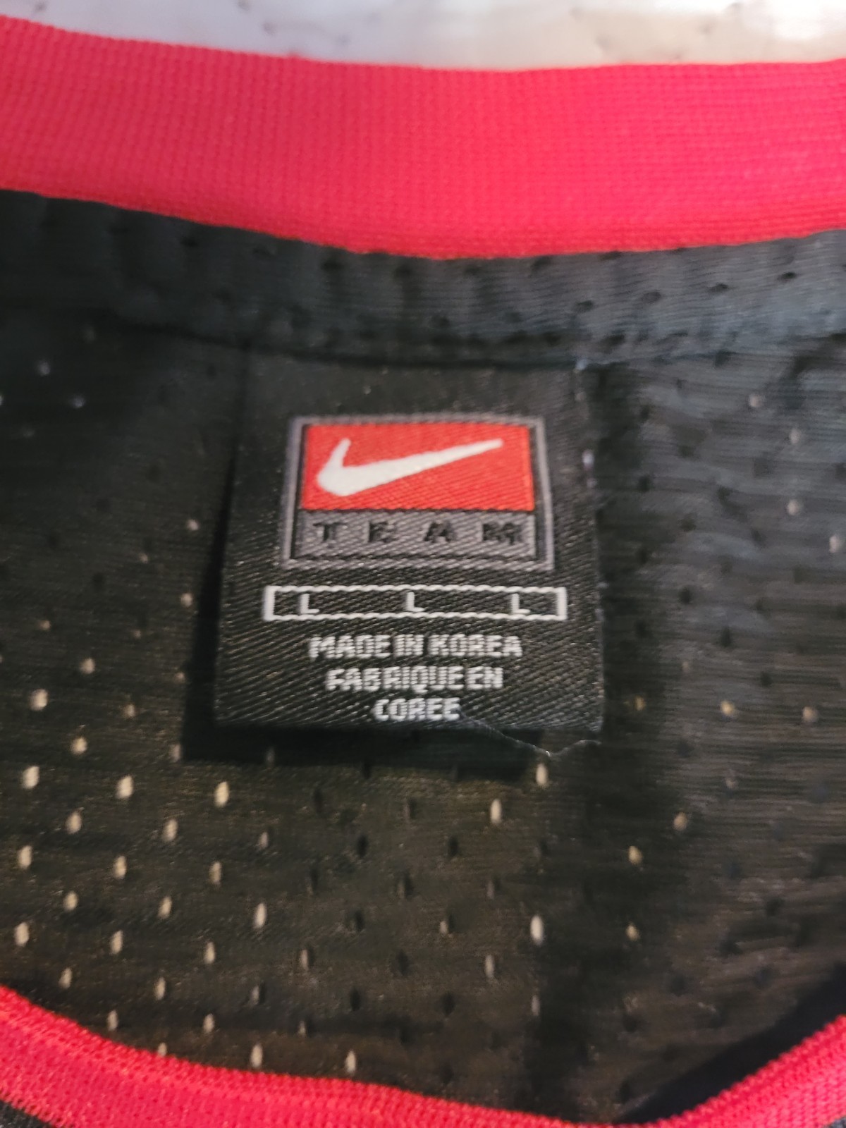 Nike's Vintage Michael Jordan #23 Bulls Jersey Size L +2 Inches. Excellent Cond thumbnail 2