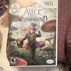 Disney Alice in Wonderland Nintendo Wii Game 2010, Manual, Co-op, E10+, Fantasy