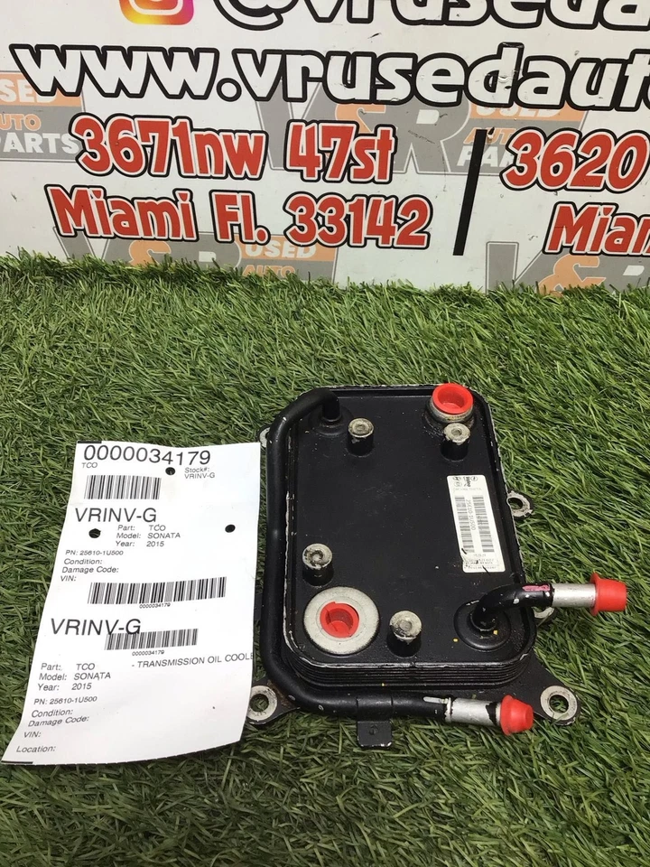 ✅ Enfriador de aceite de transmisión Hyundai Sonata 2015 Pn:25610-1U500 OEM Foto 4 de 4