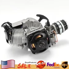 Engine Motor Kit Pull Start For Scooter Pocket Dirt Bike Quad ATV 49cc 2 Stroke