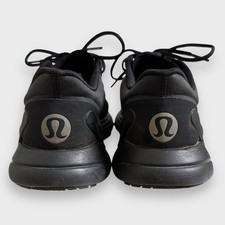 Lululemon BlissFeel Run Womens Black Mesh Lace Up Low Top Running Shoes