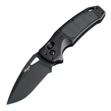 SIG Knives by Hogue K320 AXG Pro S30V 3.5" Drop Point Black Aluminum/G10 36374