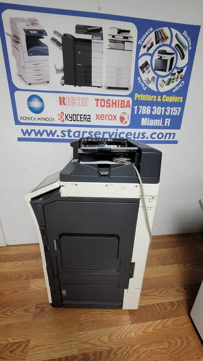 Konica Minolta Bizhub C458 Laser Color Copier Printer